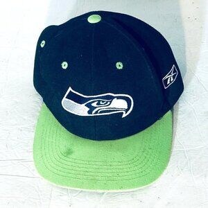 Reebok NFL Seattle Seahawks Football Snapback Hat Cap